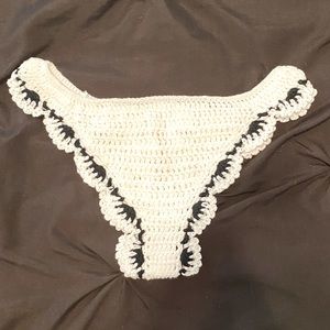 NWOT Crochet Boho Bikini Bottom